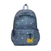 Mochila Estampada Estilo Coreano Ins College para Mulheres, Mochila Doce Personalizada, Grande Capacidade, Mochila Escolar Leve para Estudantes de Campus