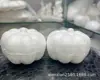 Directo de fábrica calabaza de espuma Halloween Polidragón festival de calabaza fantasma espuma sólido blanco en bruto 9cm