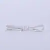 Cordones elásticos de 4 mm en stock, cinturillas, cordones elásticos deportivos y casuales, cordones perezosos sin atar, cordones planos de 0.4