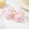 Pasador de Cabello de Verano para Niños Dibujos Animados Dulce Fresco Lentejuelas Moño Pinza de Pato Pequeño Estilo Chanel Pinza para Flequillo Accesorios Yiwu
