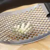 Espremedor de Alho em Liga de Zinco, Triturador Manual de Aço Inoxidável, Ferramenta Multifuncional de Moer e Amassar para Gengibre e Pimenta