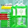 [Pacote com 5 Sacos Desumidificadores] Dessecante Absorção de Umidade À Prova de Umidade À Prova de Mofo Absorção de Umidade Dormitório Estudante Pendurável Guarda-roupa Saco de Absorção de Umidade