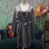 Venta al por mayor de fábrica Camisola de Noche de Alta Gama para Mujer, Conjunto Sexy con Acolchado, Ropa de Dormir Sexy para Mujer, Verano Sensual