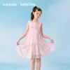 Roupas Infantis Balabala Vestido para Meninas 2026 Novo Vestido de Verão Sem Mangas para Crianças Maiores Doce e Estiloso