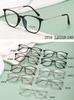 Literatura y arte coreano al por mayor en stock tendencia TR90 color de moda ultra-ligero montura grande ancla de ocio con productos 2958