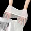 Medias de malla de alta densidad 0.01D sin costuras, "Melting", para mujer, ultrafinas, sedosas y transparentes, de talla grande, sin dejar rastro.