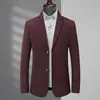 Chaqueta de traje para hombre talla extragrande primavera y otoño negocios talla grande tipo holgado para hombre gordo traje para gordo top casual