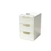 Caja de Almacenamiento y Organizador Tipo Cajón Mini de Escritorio Pequeña Almacenamiento Oficina Cosméticos Muebles Cosméticos Labial Humo