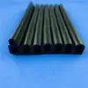 Tira de silicona tipo D hecha a medida para amortiguación de bordes de puerta, tira de goma anticolisión, sellado y absorción de impactos, muestras disponibles