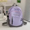 Mini Mochila de Verão para Viagem e Estudo Infantil com Aparência de Alto Padrão, Leve, Cores Contrastantes, Rosa Cereja Versátil, Mini Mochila Delicada