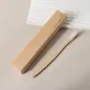 Set de Cepillo de Dientes Desechable B&B de Alta Gama, Cepillo de Dientes de Madera de Papel Kraft de Hotel de Lujo Ligero, Artículos de Aseo de Hotel Estrella