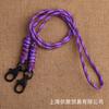 Z14 Suministro del Fabricante Lanyard Llavero Correa para Identificación Cuerda Colgante para el Cuello Hebilla Colgante de Doble Extremo Cuerda de Conexión para Guantes Correa para Bolsa Hebilla Doble