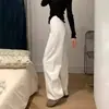 Nuevos Jeans de Pierna Ancha para Primavera y Verano Tallas Grandes para Mujer Hermana Gordita mm Forma de Pera Cintura Alta Adelgazantes Pantalones Harem Acortados