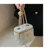 Nueva Moda Casual Versátil Camelia Acolchada Cadena Caja Bolso Pequeño para Mujer Verano Mini Bolso de Hombro Bolso Cruzado