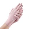 Guantes de protección solar de verano para mujer, para ciclismo al aire libre, protección UV, malla fina de seda de hielo, guantes de protección solar para dedos con fugas, venta al por mayor