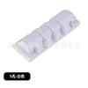 Organizador de mesa de silicone de armazenamento poroso direto da fábrica cartão de linha hub de cabo de dados sem costura autoadesivo Winder