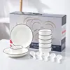 Juego de Platos Cerámicos Bohemios Transfronterizos, Tazones, Palillos, Vajilla, Regalos Pequeños, Souvenirs, Tazones Cerámicos para el Hogar, Cajas de Regalo