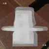 Almofada de bolsa de crochê feita à mão DIY, folha de base com grade plástica, base de bolsa de círculo bordada tridimensional, peça de bolsa Hyuna