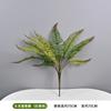 Fábrica artificial Pteridaceae venta al por mayor pared de plantas decoración suave paisaje arreglo floral material de hoja planta verde falsa hierba persa hoja de Pteridaceae