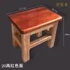 Taburete de Madera Maciza, Taburete Pequeño, Taburete Cuadrado, Taburete Bajo, Taburete Pequeño para el Hogar, Taburete Pequeño de Madera, Taburete para Cambiarse los Zapatos, Taburete de Pesca, Silla de Madera, Silla Infantil