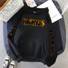 Sudadera de Ropa de Anime de Comercio Exterior 2024, Sudadera con Capucha Estampada con Patrón de Anime Haikyuu