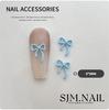 Arte de Uñas Japonés Tamaño Grande Pequeño Lazo Cinta Corbata Joyería Estilo Ins Color Aleación Uñas Accesorios DIY Lote
