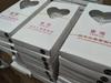 216 217 Taiwan Caixa com Haste de Algodão Cílios Postiços Simulados Puros Feitos à Mão 10 Pares/Caixa