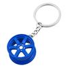 Regalo Creativo Rueda Modificada para Coche Llavero de Metal Turboalimentado Publicitario Colgante de Cadena de Eslabones para Cintura