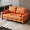 Sofá de Tecido Tecnológico Apartamento Pequeno Casa de Aluguel Sala de Estar Nórdica Apartamento Loja de Roupas Área de Descanso Área de Recepção Sofá Italiano