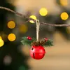 Pendente Sino de Árvore de Natal Novo Transfronteiriço Sino Pendurado com Pinha Sino de Vento Pingente de Árvore de Natal Decorações de Natal
