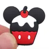 Mickey Pato Donald Patch Macio de PVC Decoração para Capa de Celular Boneco Acessórios Planos Acessórios para Joias DIY Venda por Atacado