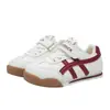 Zapatos Deportivos Nuevos para Niños Primavera y Otoño Cuero Velcro de Moda Zapatos Forrest Gump Tenis Casuales para Niños y Niñas