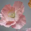 Flores Artificiales Grandes, Flores de Papel Hechas a Mano, Decoración para el Hogar, Arreglos Florales Decorativos, Accesorios, Flores Falsas Degradadas, Flores Artificiales de Arte en Papel