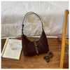 Bolsa de Mão Exquisita Estilo Coreano de Comércio Exterior Bolsa Feminina Nova Elegante Retrô Bolsa Meia-Lua Bolsa de Ombro Único Transversal de Alto Valor