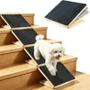 Escalones rampa de madera ajustables para mascotas, escalera de escalada antideslizante para perros y gatos, rampa auxiliar para uso doméstico para mascotas mayores