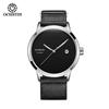 Ochstin/Augusten 6202 Transmisión en Vivo Negocios Reloj Mecánico para Hombre Correa de Acero Sólido Calendario Reloj Mecánico Totalmente Automático