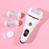 Nueva herramienta eléctrica para pedicura y exfoliación de pies con pantalla digital, ideal para eliminar callos y eliminar callos.