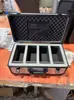 Caja Portátil Popular Ranura para Tarjetas Aleación de Aluminio Caja de Exhibición y Almacenamiento para Tarjetas Calificadas Psa Bgs Caja de Almacenamiento para Colección de Tarjetas Estrella