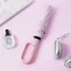 Guarda-chuva Dobrável Automático Reverso com Fivela de Anel Extra Espessado Uso Duplo Duas Pessoas Guarda-sol para Sol Sombra Logo Personalizado