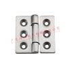 Bisagra de acero inoxidable Haitan 304 2 pulgadas 50*50 bisagra de mariposa bisagra para equipo de maquinaria industrial carga pesada de hoja suelta