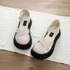 Sandálias Mary Jane com Dedos à Mostra Femininas Estilo Mori Artístico Retrô Verão 2024 Novas Versáteis Modernas Plataforma Sapatos Romanos Femininos