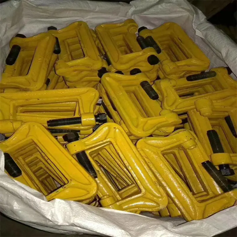 力源铭科P50钢轨夹紧装置 出口货源 质量保证 中铁断轨急救保护器