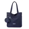 2025 Nueva Bolsa de Mano de Nylon Oxford de Gran Capacidad para Mujer Ligera de Hombro Portátil para Viajes al Trabajo Bolsa de Lona para Mamá
