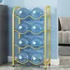 Estante de Cubo de Doble Capa para Cubo Grande de Almacenamiento de Agua Mineral Estante para Dispensador de Agua de Oficina Soporte para Agua Pura Estante de Almacenamiento de Agua en Cubo