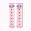 Calcetines para Niñas Otoño e Invierno Tipo a Medias Niñas Dibujos Animados Princesa Melody Cómodos Calcetines para Pantorrilla Transpirables y Versátiles