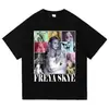 Tamanho Europeu TransfronteiriçoTamanho Europeu IndependenteFreyaskye Cartaz de Viagem Camiseta Gráfica para Homens e Mulheres Harajuku