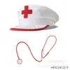Accesorios de Disfraz de Halloween Disfraz de Doctor Artificial Cosplay Accesorios de Enfermera Fiesta de Bar Uniforme de Enfermera