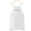 Delantal de cuero, ropa de trabajo unisex, impermeable y a prueba de aceite, para uso en la cocina del hogar, con bolsillos de gran capacidad, se puede vender al por mayor e imprimir con logotipo