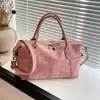 Bolso de Hombro Esmerilado Transfronterizo para Mujer, Bolso de Mano Boston de Gran Capacidad, Bolso Tote Cruzado para Viajes Diarios, Bolso Casual para Teléfono Móvil