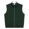 Chaleco Deportivo Casual de Moda de Algodón Retro Trendy 380g, Color Sólido, Versátil, Holgado y Cómodo, Uniforme de Equipo Unisex